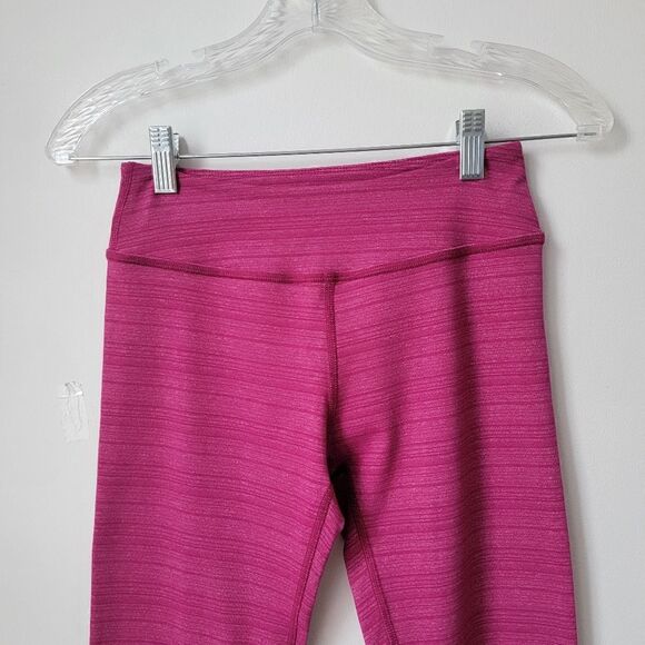 BEYOND YOGA Spacedye Fushia Mid Rise Leggings Size Small - Picture 2 of 6